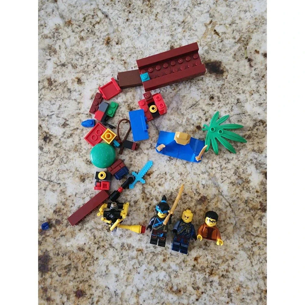 LEGO Ninjago Minifigure Lot Rogue Jay Nya EV Supercar Parts Random Figures Piece